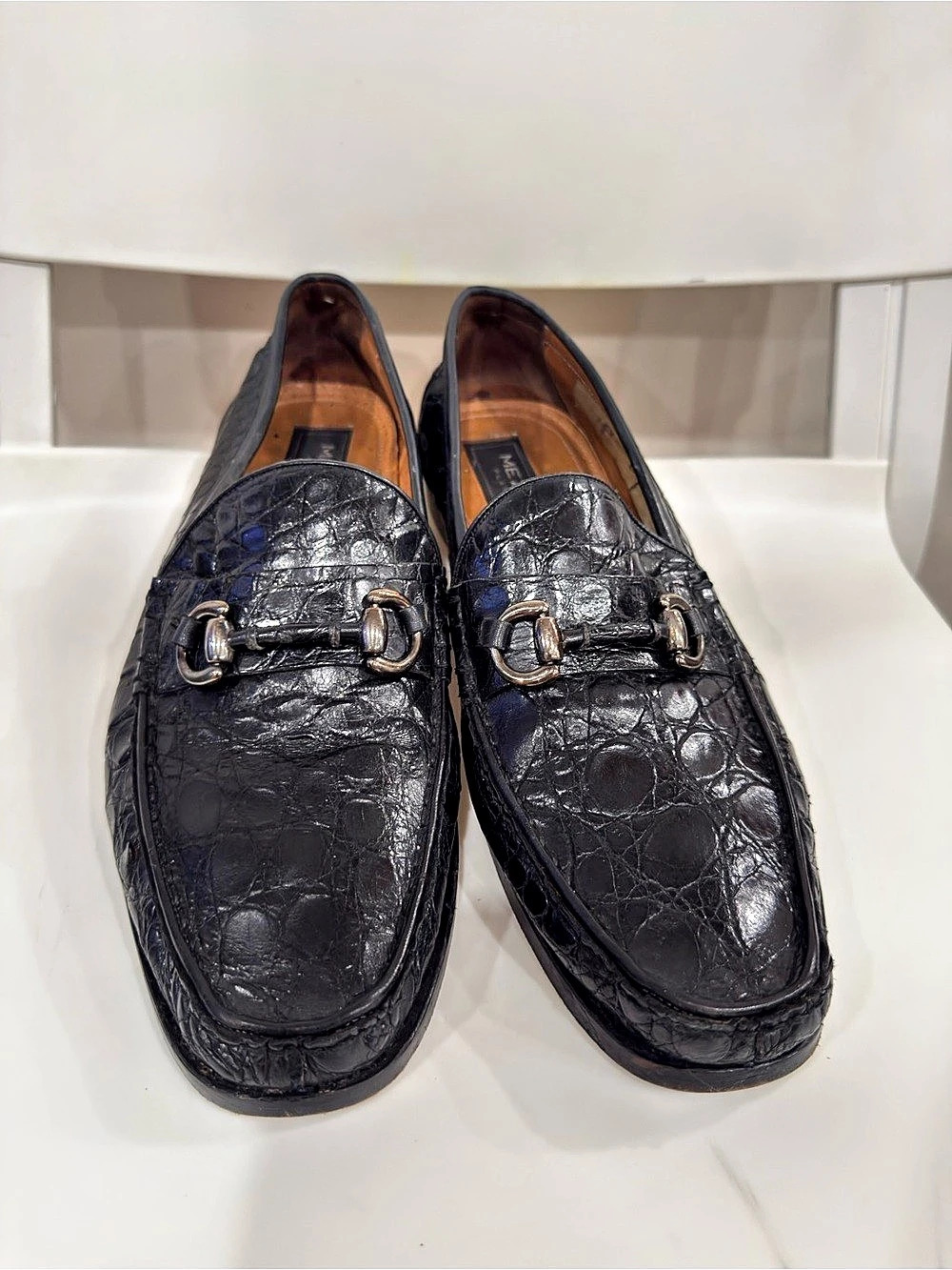 Mezlan Black Loafers US 9-10